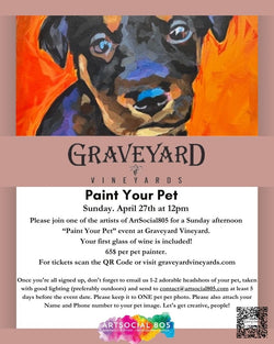 April 27th - Paint Your Pet