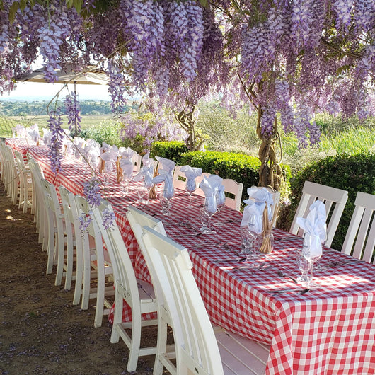 German Dinner under the Wisteria (PASO) April 25th
