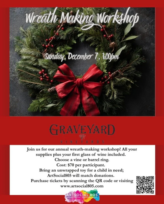 Dec 7 - Wreath Making Workshop