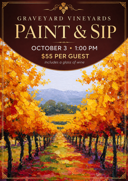 Paint & Sip Oct 3 PASO